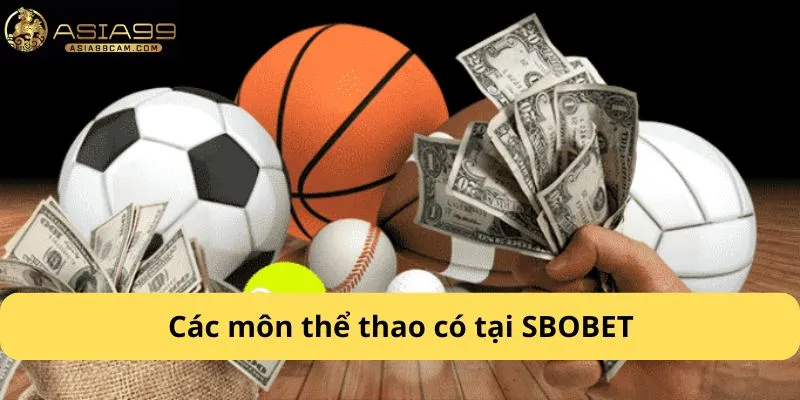 Các môn thể thao có tại SBOBET