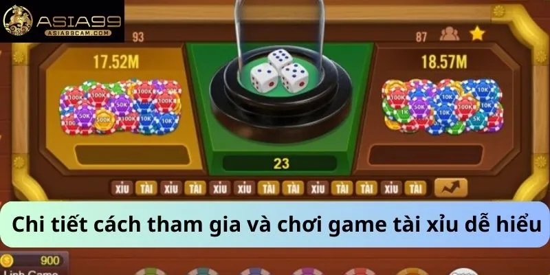 Chi tiết cách tham gia và chơi game tài xỉu dễ hiểu
